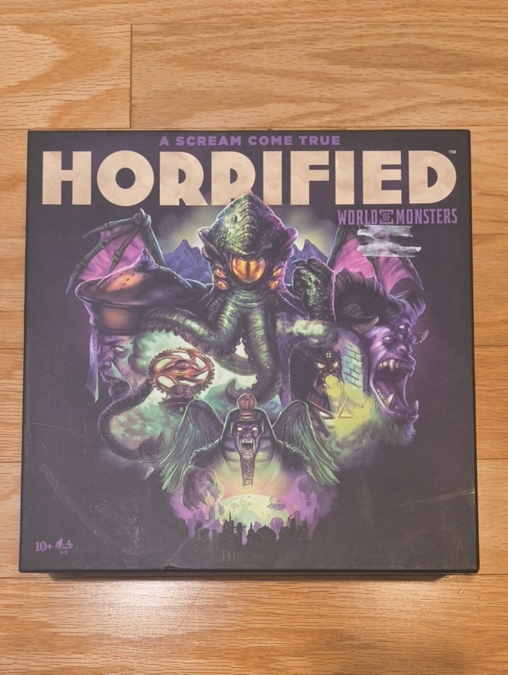 Ravensburger Horrified World of Monsters Board Game Ages 10+ NWT